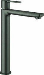 GROHE LINEARE 1-GATS WASTAFELKRAAN XL-SIZE MET GLADDE BODY BRUSHED HARD GRAPHITE 23405AL1