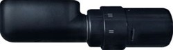 VASCO VENTIELSET MM HAAKS ZWART MET THERMOSTAATKOP 118210300009005