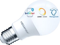 MEGAMAN LED-LAMP LED INFINITE A60 7W 810LM BLUETOOTH SMARTLIGHTING TUNABLE WHITE MM11531