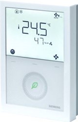 SIEMENS KNX COMMUNICERENDE RUIMTEREGELELING. UITGANGEN MODULEREND (DC) OF AAN/UIT. FAN COIL (3-SPEED / DC FAN) UNIVERSELE TOEPASSINGEN S55770-T413