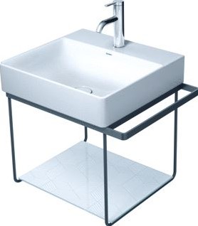 DURAVIT INCL. BEVESTIGING VOOR WASTAFEL 235350 HANDDOEKHOUDER RECHTS/LINKS OMKEERBAAR 565 X 451MM 0031164600