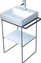 DURAVIT IN HOOGTE VERSTELBAAR +50MM INCL. BEVESTIGING VOOR WASTAFEL 235350 HANDDOEKHOUDER RECHTS/LINKS OMKEERBAAR 565 X 451MM 0031154600