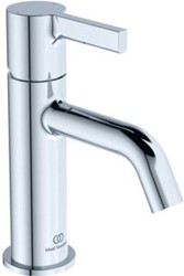 IDEAL STANDARD JOY 1-GATS WASTAFELKRAAN ZONDER WASTE MET VASTE UITLOOP 11CM CHROOM BC852AA