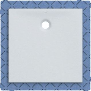 GEBERIT OLONA DOUCHEVLOER 100X100CM MAT WIT 550902001
