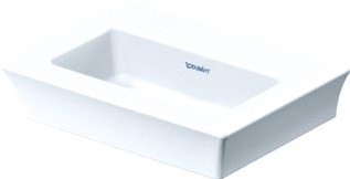 DURAVIT WHITE TULIP FONTEINTJE 450 MM WIT HOOGGLANS KRAANVLAK AANTAL KRAANGATEN PER WASBAK: 0 POSITIE ZEEPDISPENSER: ZONDER GESLEPEN 0737450070