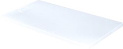 DURAVIT STONETTO DOUCHEBAK 1600X900 MM WIT MAT VLOERGELIJK HALFINBOUW OPSTAAND GEGOTEN POLYMEER DUROCAST ULTRARESIST RECHTHOEKIG 720218380000000