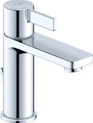 DURAVIT D-NEO 1-GATS WASTAFELKRAAN M-SIZE MET WASTE ECOSTART CHROOM DE1021001010