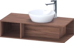 DURAVIT D-NEO WASTAFELONDERBOUWKAST MET 1 OPEN VAK ZIJDELINGS LINKS 100X48X26CM NOTEN MAT DE493907979