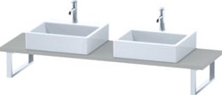 DURAVIT DURASTYLE CONSOLE 30X800X480 MM TAUPE MAT AANTAL UITSPARINGEN: 2 DS105C09191