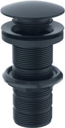 IDEAL STANDARD WASTAFEL AFVOERPLUG 5/4 X 63,5 MM POP-UP WASTE SILK BLACK E1483XG