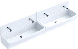 VILLEROY & BOCH O.NOVO ACHTERWAND KERAMIEK 230MM HOOGTE 1000MM BREEDTE WIT ALPINE KERAMIEKPLUS 682300R1