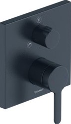 DURAVIT C.1 EENGREEPS BADMENGKRAAN INBOUW ZWART MAT 150X77X150 MM C15210011046