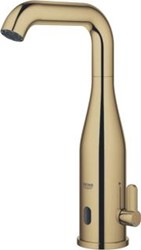 GROHE ESSENCE E INFRAROOD ELEKTRONISCHE WASTAFELMENGKRAAN MET MENGING EN INSTELBARE TEMPERATUURBEGRENZER M-SIZE COOL SUNRISE GOUD 36445GL0