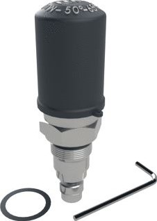 KEMPER MULTI-THERM BOVENDEEL RVS REGELBEREIK 50-65°C DN15 E012004101015KP