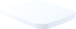 VILLEROY & BOCH VENTICELLO CLOSETZITTING MET DEKSEL MET SOFTCLOSE EN QUICK RELEASE RVS/WIT 8M22S101