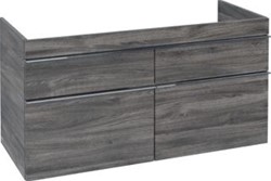 VILLEROY & BOCH VENTICELLO WASTAFELONDERKAST 1153X590X502MM GREEP CHROOM CORPUS STONE OAK A92901RK