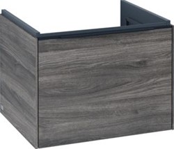 VILLEROY & BOCH SUBWAY 3.0 WASTAFELONDERKAST MET VERLICHTING 1 UITTREKLADE 572 X 429 X 478 MM STONE OAK C577L1RK