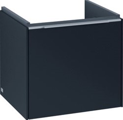 VILLEROY & BOCH SUBWAY 3.0 WASTAFELONDERKAST 1 UITTREKLADE 473 X 429 X 408 MM VOLCANO BLACK C58000VL