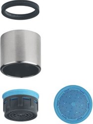 GROHE STRAALREGELAAR VOOR KRAAN M22X1 15L/MIN DOORSTROOMBEGRENZER MET 1 STRAALSOORT BINNENDRAAD METRISCH 48418DC0