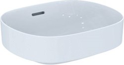 IDEAL STANDARD LINDA-X OPZETWASTAFEL 45 CM ZONDER KRAANGAT MET OVERLOOP WIT T439901