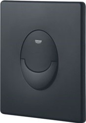 GROHE START BEDIENINGSPLAAT MECHANISCH TWEEKNOPS KUNSTSTOF HXBXL 11X156X197MM ZWART 38964KF0