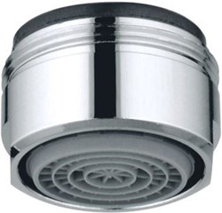 GROHE STRAALREGELAAR VOOR KRAAN M24X1 5.7L/MIN DOORSTROOMBEGRENZER MET 1 STRAALSOORT BAJONET ANTIKALKSYSTEEM 40451000