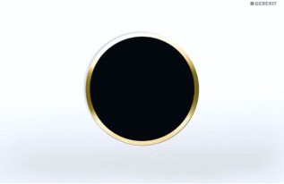 GEBERIT BEDIENINGSPLAAT SIGMA10 RES12CM IR TOUCH-FREE 230 V WIT/GOUD 115.907.KK.6