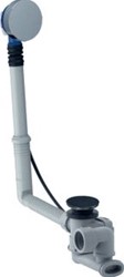 GEBERIT BADAFVOER DRAAIBED. D52 LENGTE 23CM AFBOUWSET: GL.CHR D40 150.503.21.6