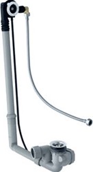 GEBERIT BADAFVOER DRAAIBED.TOEV. D52 L=28CM,VERT.VERL.TEGENST:D=40MM 150.705.00.6