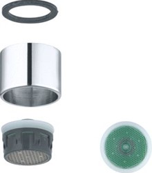 GROHE STRAALREGELAAR VOOR KRAAN M22X1 5.7L/MIN DOORSTROOMBEGRENZER MET 1 STRAALSOORT BINNENDRAAD METRISCH 46894000