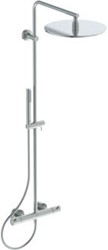 IDEAL STANDARD CERATHERM T125 DOUCHESYSTEEM MET DOUCHETHERMOSTAAT MET PENGREPEN SILVER STORM A7589GN
