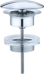 GROHE AFVOERGARNITUUR UNIVERSELE AFVOERWASTE MET DRUKSTOP 65808000