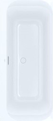 VILLEROY & BOCH LOOP & FRIENDS RECHTHOEKIG BAD DUO MET HOEKIGE BINNENVORM WIT ALPIN 1800 X 800 MM UBA180LSF2V-01