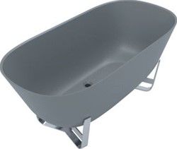 VILLEROY & BOCH BAD ANTHEUS BAD VRIJSTAAND 1550X750 QUARYL UBQ155ANH7F400V-3S