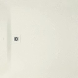 DURAVIT SUSTANO DOUCHEBAK 1200X1200 MM CREAM MAT VLOERGELIJK & HALFINBOUW & OPSTAAND DURASOLID NATURE VIERKANT 720279620000000