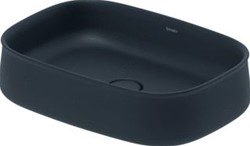 DURAVIT ZENCHA OPZETWASTAFEL 550 MM ANTRACIET MAT ZONDER KRAANGAT GESLEPEN 2373551379