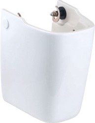 GEBERIT RENOVA PLAN SIFONKAP VOOR FONTEIN KERAMIEK VUILAFSTOTEND 315 X 215 X 237MM (HXBXD) WIT (MET BEVESTIGINGSMATERIAAL) 292150600