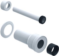 GEBERIT AANSLUITSET VOOR GEBERIT DUOFIX ELEMENT VOOR STAANDE KINDER- EN BABY-WC 554000000