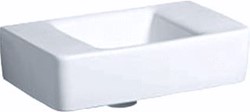 GEBERIT RENOVA PLAN FONTEIN 1X WASKOM KERAMIEK VUILAFSTOTEND 400 X 250 X 150MM (BXDXH) WIT 272141600