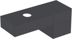 GEBERIT VARIFORM WASTAFELONDERKAST 3 LADEN SOFT-CLOSE PUSH-TO-OPEN MET SIFON HXBXD 603X1395X535MM LAVA 501.190.00.1