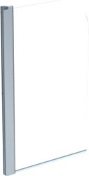 IDEAL STANDARD CONNECT 2 BADSCHERM 80CM RONDE HOEK ZILVER T9924EO