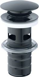 IDEAL STANDARD LUXE CLICK WASTE SLOTTED MAGNETIC GREY E1482A5