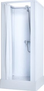 KINEDO DOUCHE-UNIT DELTA VIERKANT DOUCHEGORDIJN 90X90 C80142