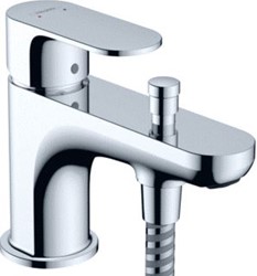 HANSGROHE REBRIS S EENGREEPS BAD-EN DOUCHEMENGKRAAN MONOTROU MET 2 DOORSTROOMHOEVEELHEDEN CHROOM 72436000