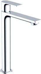 HANSGROHE REBRIS E EENGREEPS WASTAFELMENGKRAAN HIGHRISER 240 COOLSTART-ECOSMART+ MET POP-UP TREKWASTE 4 L/MIN CHROOM 72591000
