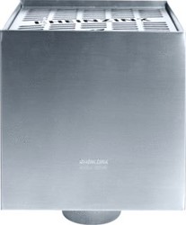RHEINZINK HWA VERGAARBAK ZINK UITWENDIGE BUISDIAMETER 100MM (BXDXH) 200X200X260MM 1640001561