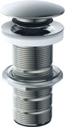 IDEAL STANDARD LUXE CLICK WASTE SOLID SILVER STORM E1483GN