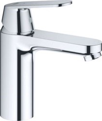 GROHE EUROSMART COSMOPOLITAN WASTAFELMENGKRAAN M-SIZE ES PO WASTE EENGREEPS 1-GATS 168MM HOOGTE 122MM UITLOOP VAST CHROOM 23928000