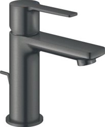 GROHE LINEARE WASTAFELMENGKRAAN XS-SIZE TREKWASTE EENGREEPS 1-GATS 155MM HOOGTE 107MM UITLOOP VAST HARD GRAPHITE GEBORSTELD 32109AL1