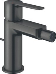 GROHE LINEARE BIDETMENGKRAAN S-SIZE TREKWASTE EENGREEPS 1-GATS 145MM HOOGTE 114MM UITLOOP HARD GRAPHITE GEBORSTELD 33848AL1